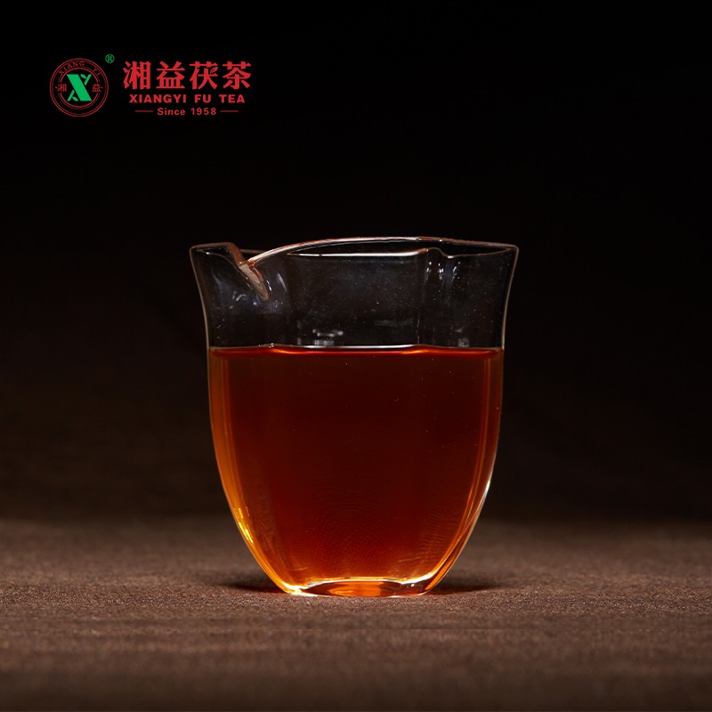 湘益黑茶湖南安化正宗黑茶益陽茶廠(chǎng)金磚獲茶1kg